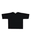 P.a.r.o.s.h Cotton T-shirt With Round Neck And Short Sleeves In Black