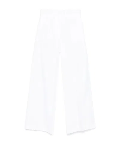 P.a.r.o.s.h . Canyo Drawstring Wide-leg Pants In White