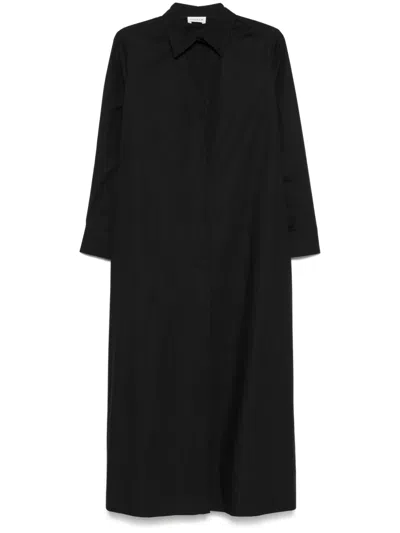 P.a.r.o.s.h Canyox Maxi Dress In Black