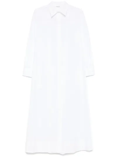 P.a.r.o.s.h Canyox Maxi Dress In White