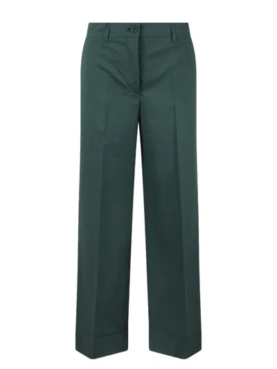 P.a.r.o.s.h Canyox Popeline Cotton Pant