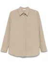 P.a.r.o.s.h Parosh Cotton Shirt In Neutrals