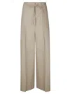 P.a.r.o.s.h Canyox Straight Leg Trousers In Brown