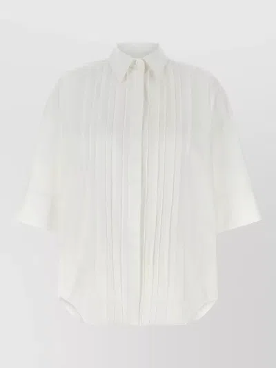 P.a.r.o.s.h Canyox26 Shirt Button Down Collar In Neutral