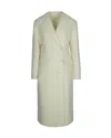 P.a.r.o.s.h Cappotto Doppiopetto Burro In White