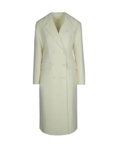 P.A.R.O.S.H CAPPOTTO DOPPIOPETTO BURRO