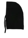 P.a.r.o.s.h Brushed-effect Balaclava In Black