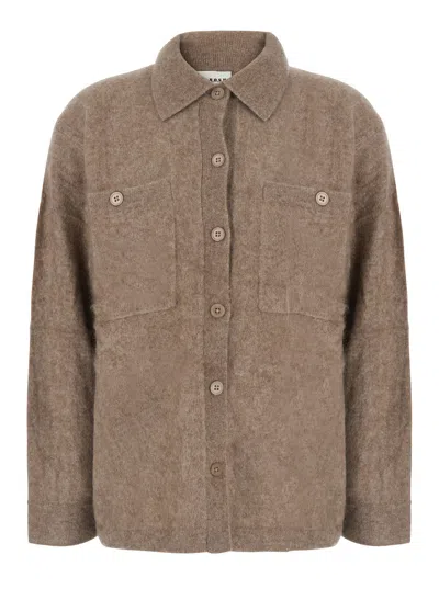 P.a.r.o.s.h . Cardigan In Gray