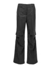 P.a.r.o.s.h . Wool And Cashmere Blend Cargo Pants In Gray
