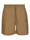 P.a.r.o.s.h Cargo-pocket Drawstring Shorts In Neutral