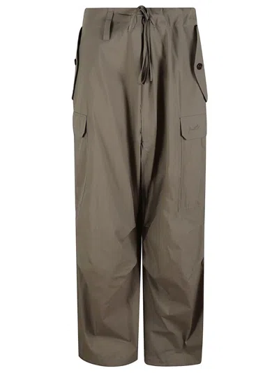 P.A.R.O.S.H P.A.R.O.S.H. CARGO-STYLE PANTS WITH RELAXED FIT AND DRAWSTRING WAIST