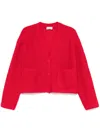 P.a.r.o.s.h Cashmere Cardigan In Red