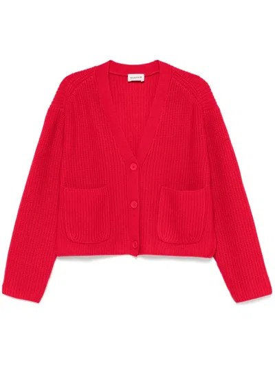 P.a.r.o.s.h Cashmere Cardigan In Red