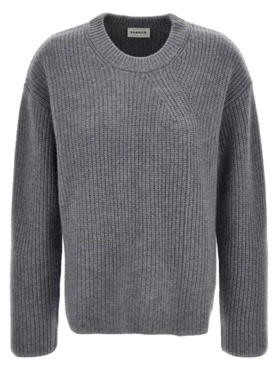 P.a.r.o.s.h . Cashmere Crewneck Sweater In Grey