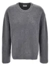 P.a.r.o.s.h Grey Cashmere Sweater In Gray