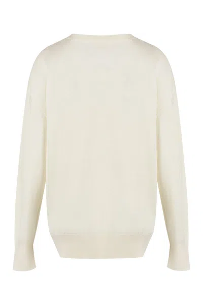 P.a.r.o.s.h . Cashmere Sweater In Panna