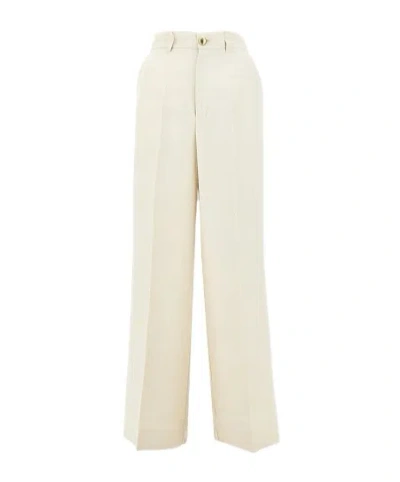 P.a.r.o.s.h Casual Trousers With Belt Loops In Neutral