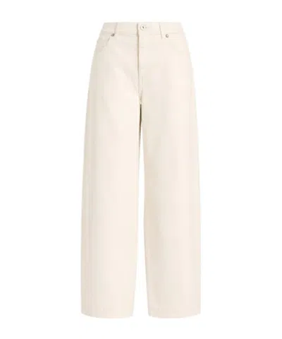 P.a.r.o.s.h Casual Trousers With Belt Loops In White