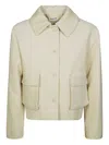 P.a.r.o.s.h Caxford Corduroy-pockets Jacket In Neutral