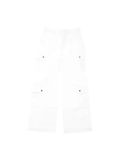 P.a.r.o.s.h Parosh Celebrity Cotton Trousers In White