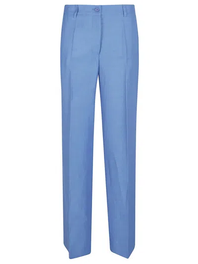 P.a.r.o.s.h Cerulean Blue Tailored Trousers