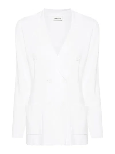 P.a.r.o.s.h Casual Jacket In White