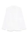 P.a.r.o.s.h Linen Blazer In Cream