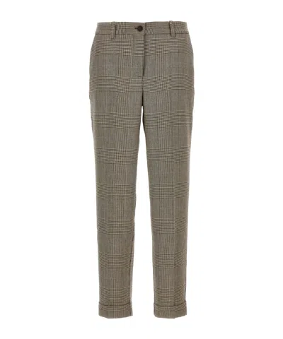 P.A.R.O.S.H P.A.R.O.S.H. CHECKED TAILORED TROUSERS