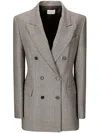 P.a.r.o.s.h Double-breasted Jacket In Nude