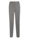 P.a.r.o.s.h Checked Trousers In Gray