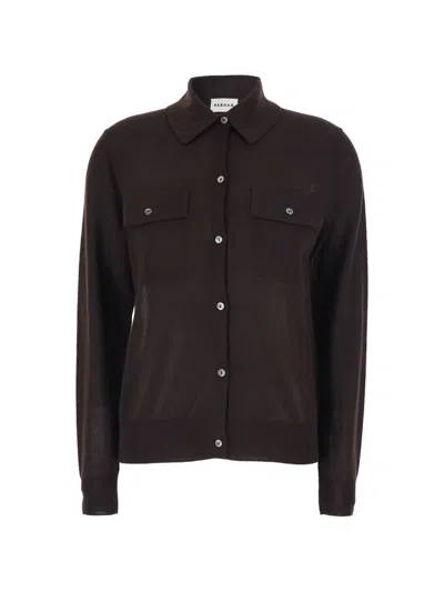 P.a.r.o.s.h Chest-pockets Cardigan In Purple