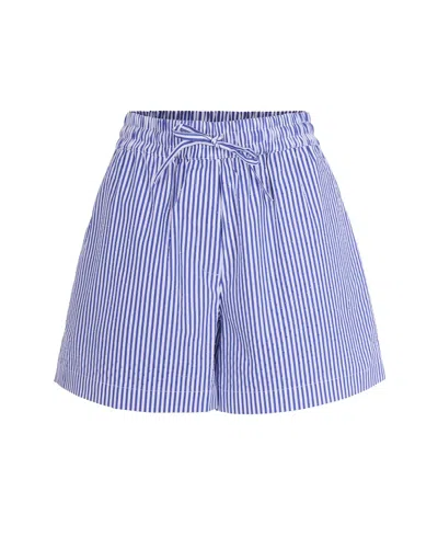 P.a.r.o.s.h Parosh Chic Mini Shorts For Women In Blue