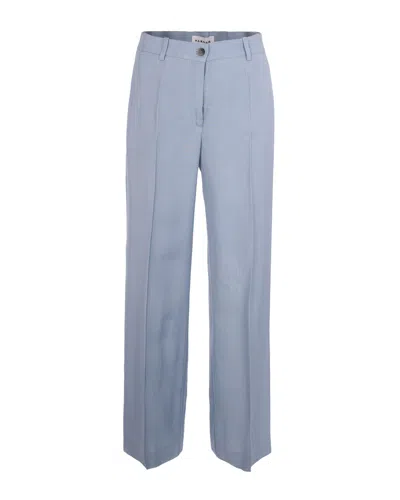 P.a.r.o.s.h Parosh Chic Trousers For Women In Azzurro