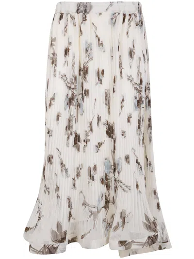 P.a.r.o.s.h Parosh Chifon Poly Fantasy Skirt