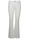 P.a.r.o.s.h . 'chimera' White Cotton Blend Jeans In White