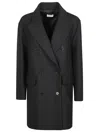 P.a.r.o.s.h . Chubby Coat In Black