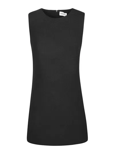 P.a.r.o.s.h Vestido Corto - Negro In Black