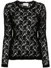 P.a.r.o.s.h Ciak Cotton Blouse In Black