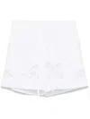 Shop P.a.r.o.s.h Cioccolato Shorts In White