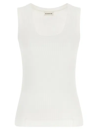 P.a.r.o.s.h Cipria26 Top In White