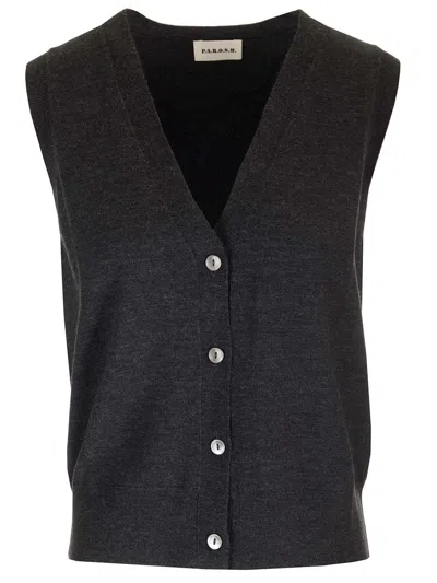 P.a.r.o.s.h Classic Vest Jackets Grey