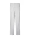 P.a.r.o.s.h Striped Trousers With Belt Loops And Pockets In White