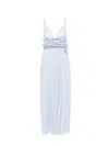 P.a.r.o.s.h Parosh Clear Blue Clothing Dresses