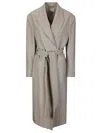 P.a.r.o.s.h . Structured Peak Lapel Trench Coat
