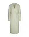 P.a.r.o.s.h Cappotto Doppiopetto Burro In Neutral