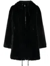 P.a.r.o.s.h Hooded Faux-fur Coat