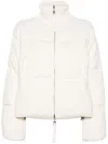 P.a.r.o.s.h Wool Puffer Jacket In Beige