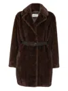 P.a.r.o.s.h Coats Brown In Brown