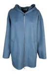 P.a.r.o.s.h Parosh Coats Clear Blue