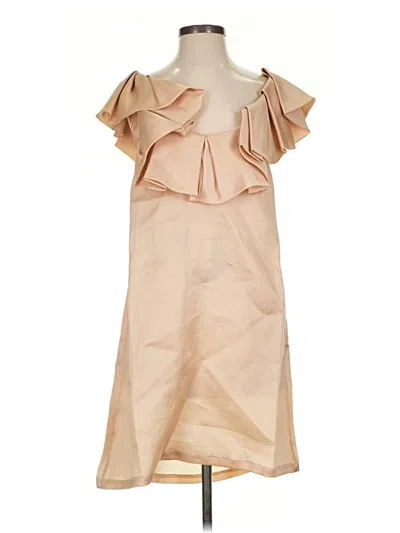 P.a.r.o.s.h Cocktail Dress In Tan